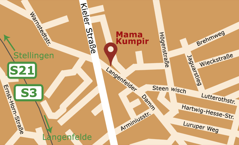 Mama Kumpir Anfahrtsweg